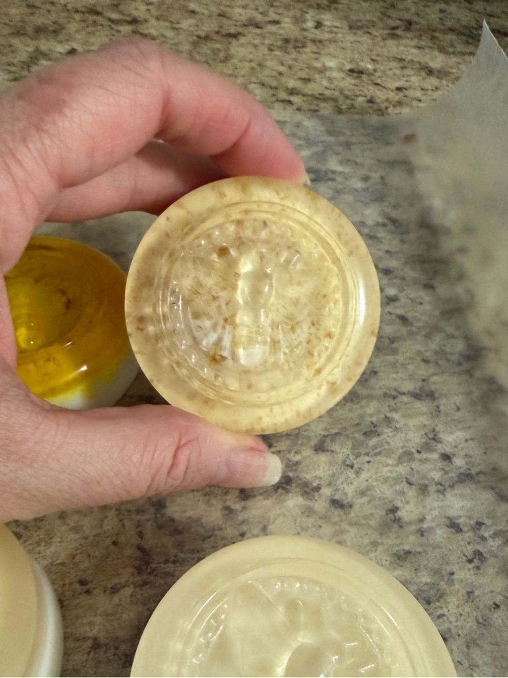 Honey with oatmeal soap